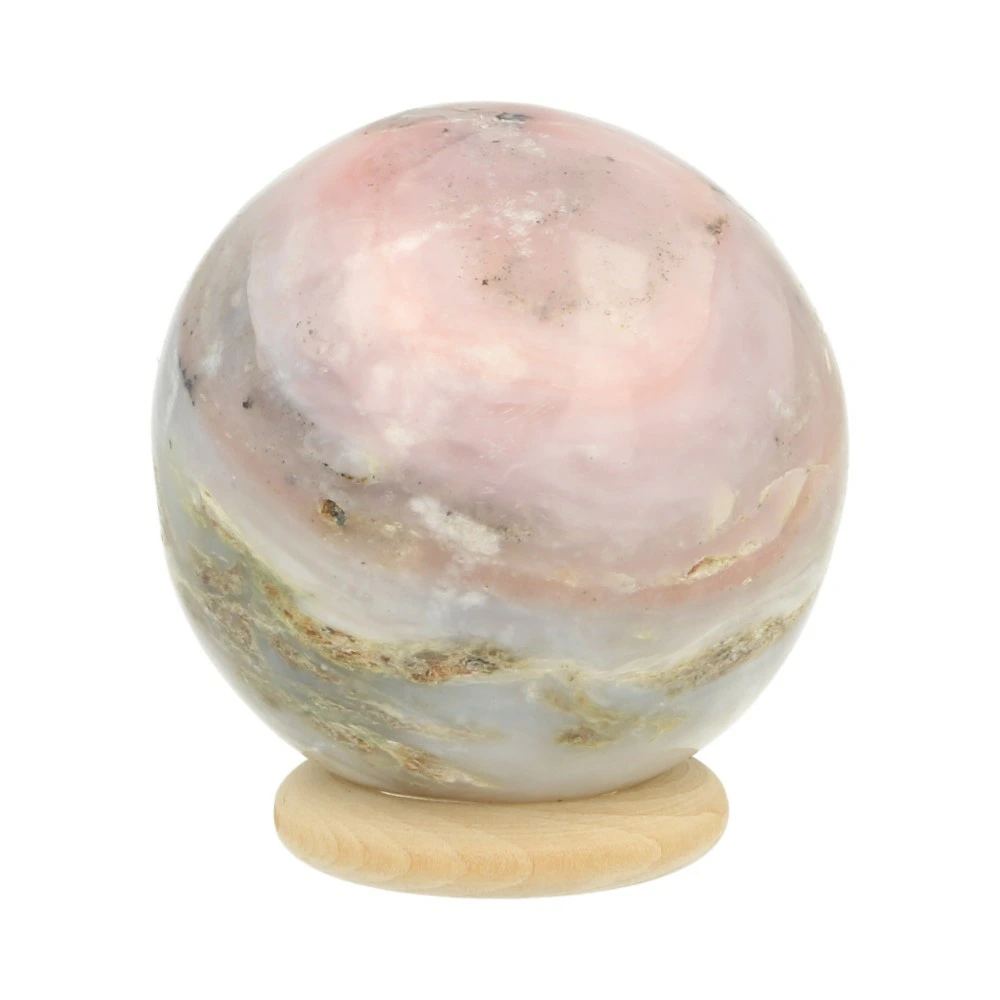 Roze opaal bol 45mm