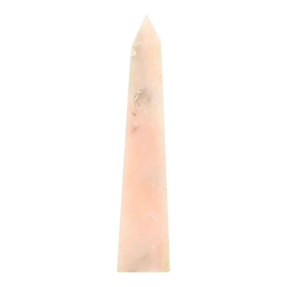 Roze opaal toren 125mm