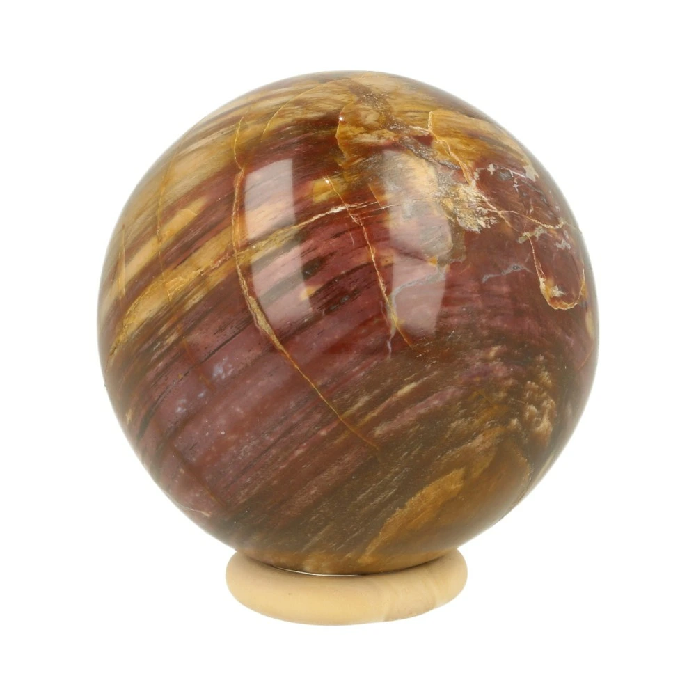 Versteend hout bol 60mm