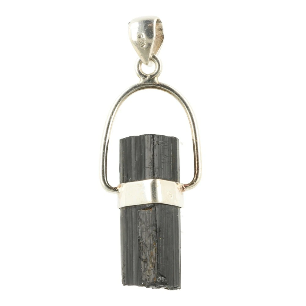 Zwarte toermalijn hanger kristal 'nr1'