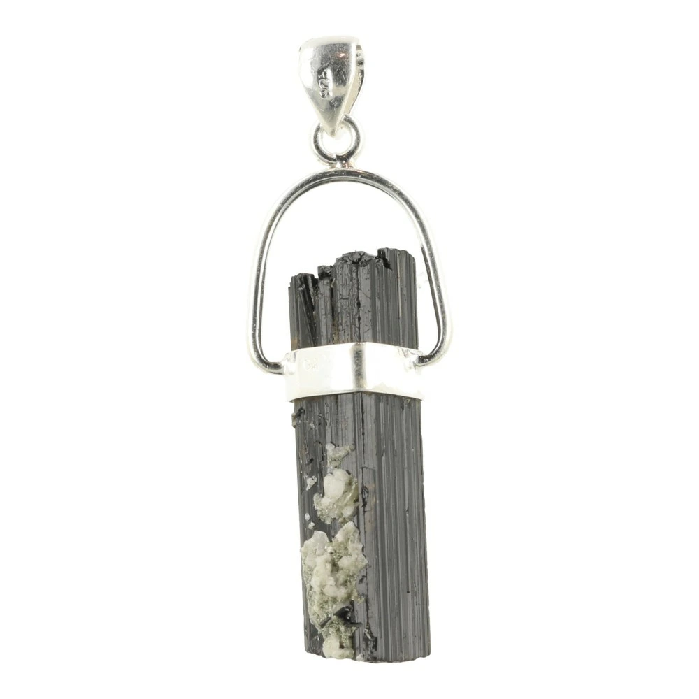 Zwarte toermalijn hanger kristal 'nr2'