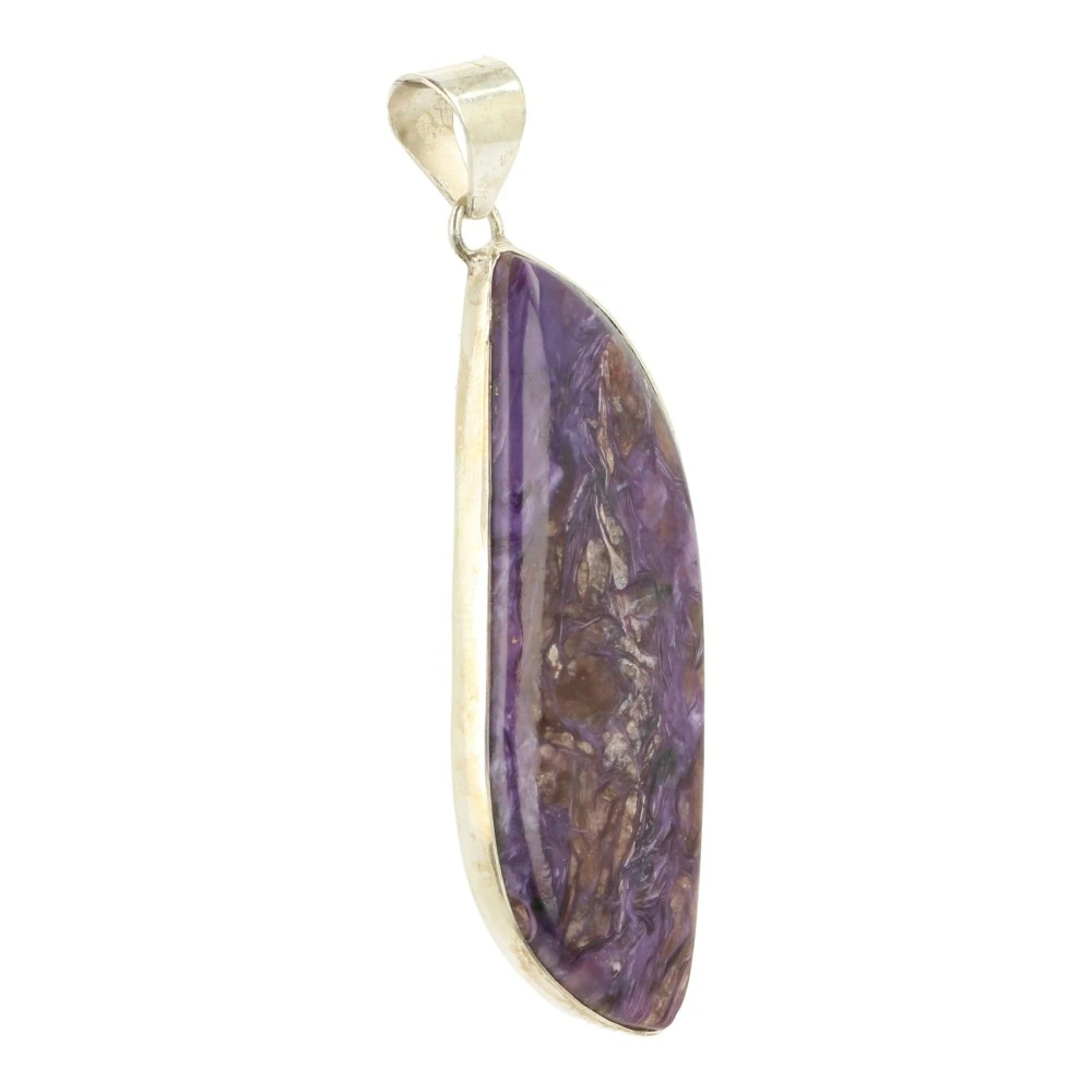 Charoiet hanger in zilver 'nr11'