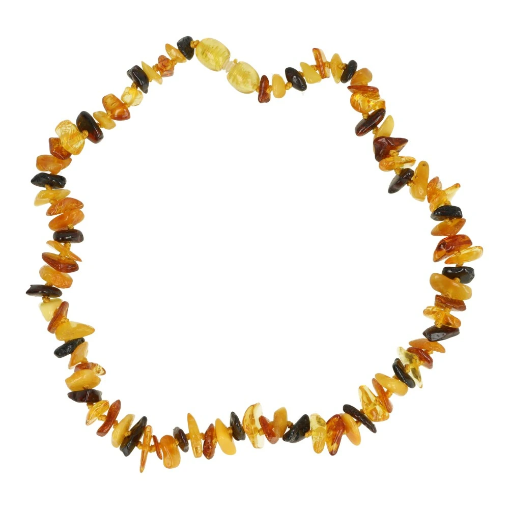 Barnsteen kinder ketting multicolor 36-37cm