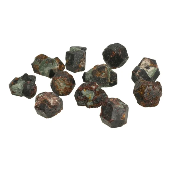 Granaat kristallen van 2-3cm uit Zimbabwe