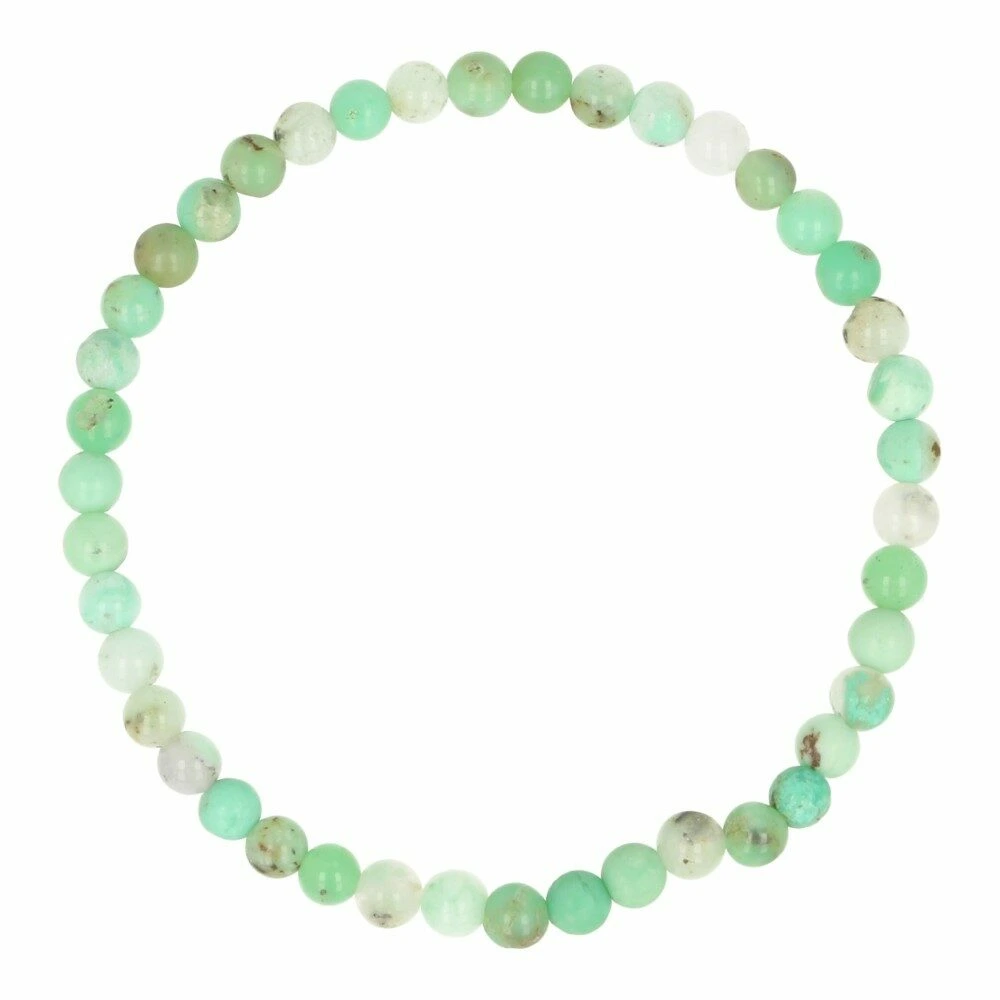 Chrysopraas armband 4mm A-kwaliteit