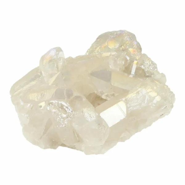Fraai cluster van angel aura van 7,5cm lang en heldere energie