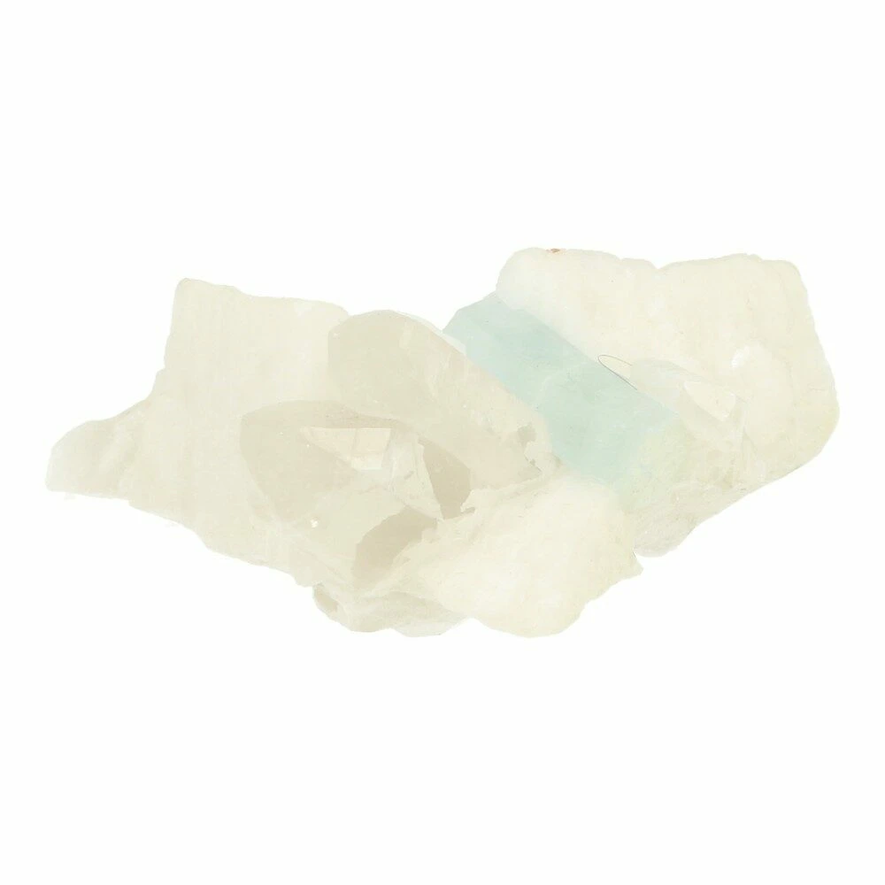 Aquamarijn kristal ruw 'nr4'