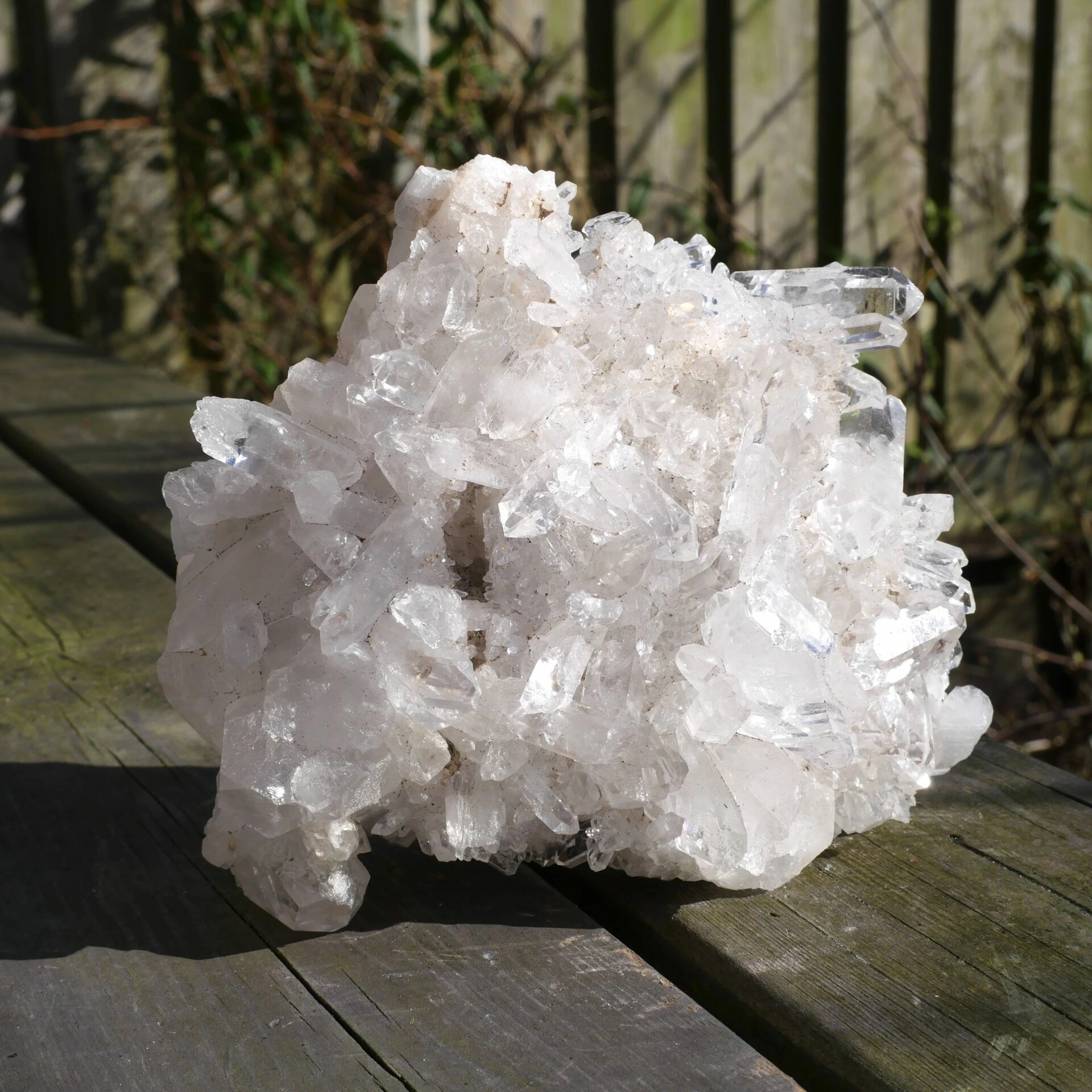 Bergkristal cluster groot 'nr4'