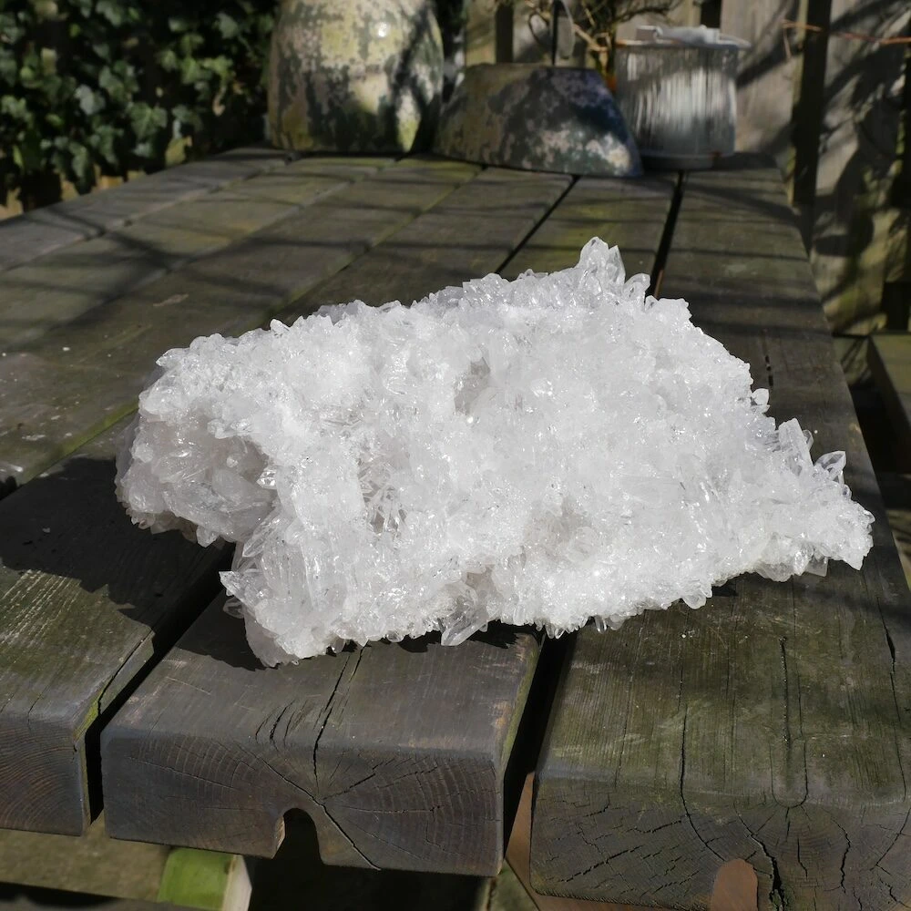 Bergkristal cluster groot 'nr5'