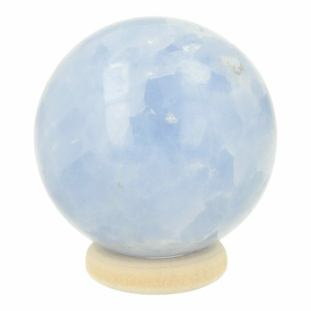 Blauwe calciet bol 4cm