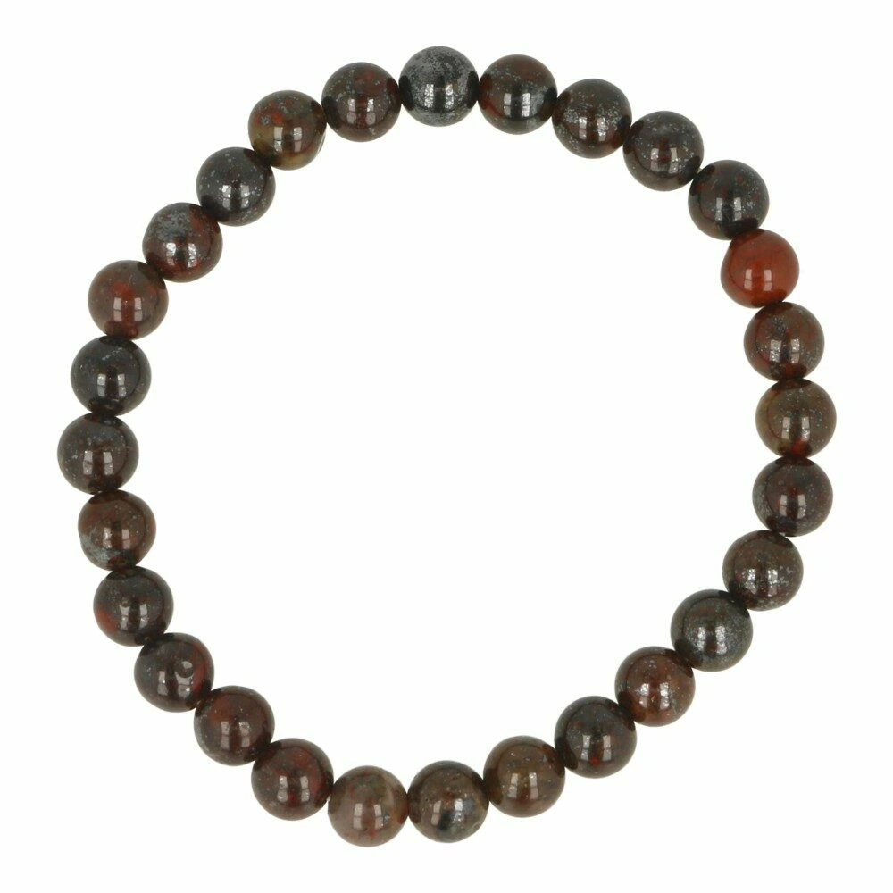 Breccie jaspis armband 6mm