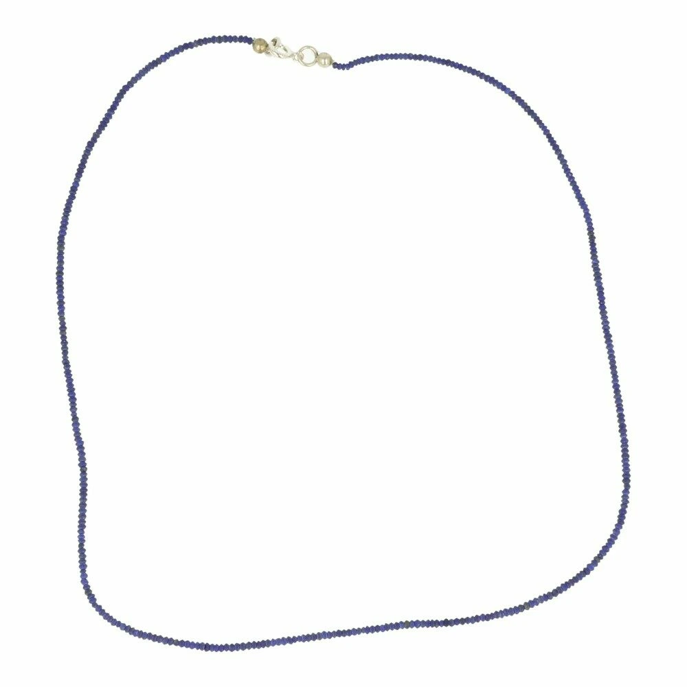 Lapis lazuli ketting fijn