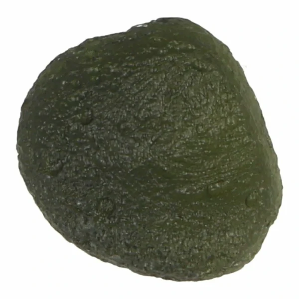 Fraai massief stuk moldaviet nr 22 van maar liefst 5,5 gram