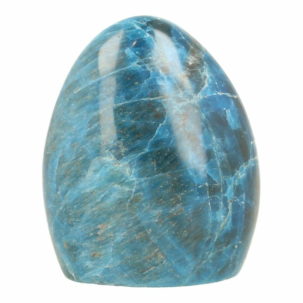 Blauwe apatiet vrije vorm 69mm