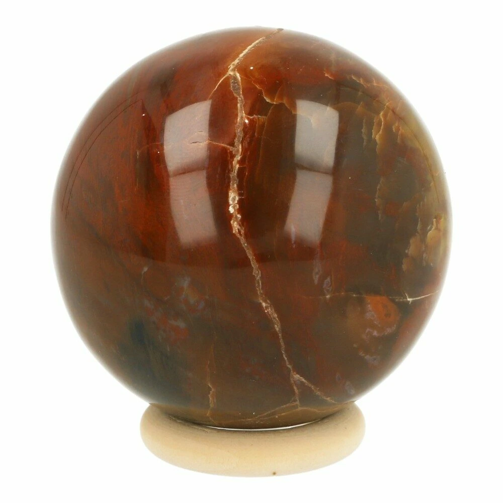 Versteend hout bol 52mm