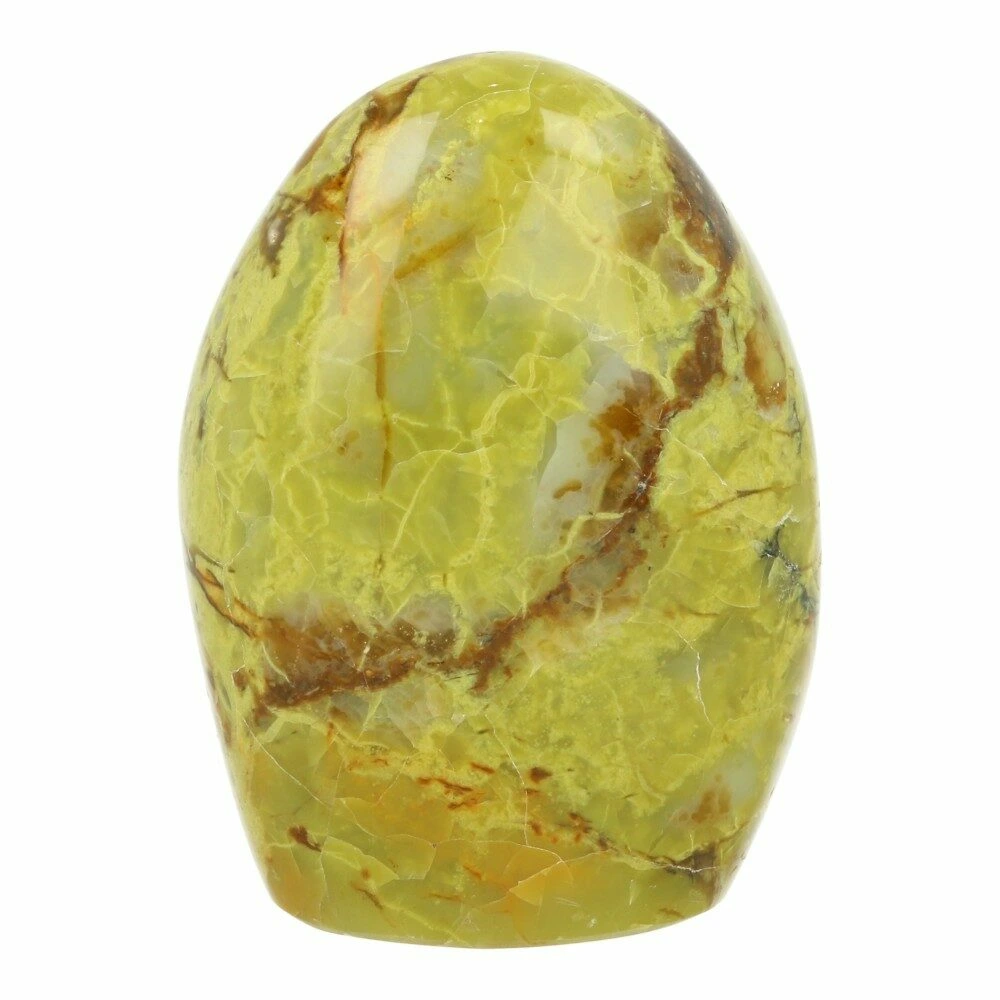Groene opaal vrije vorm 72mm