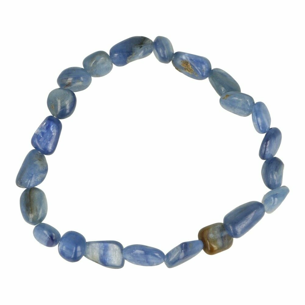 Blauwe kyaniet armband 8-10mm