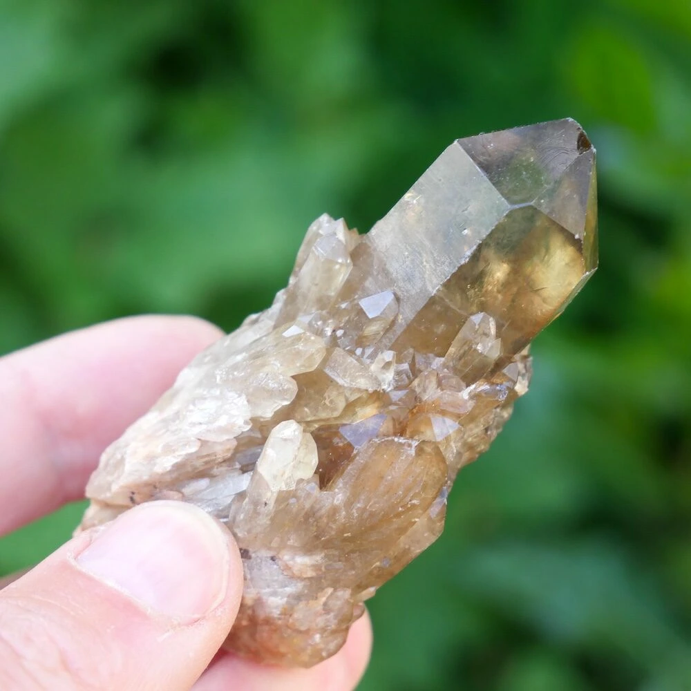 Natuurlijke citrien cluster ruw nr21