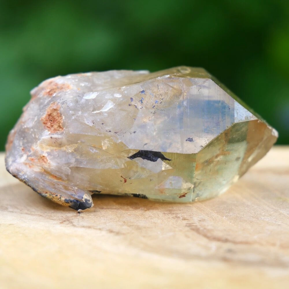 Gave natuurlijke citrien mpunt nr25 uit Congo