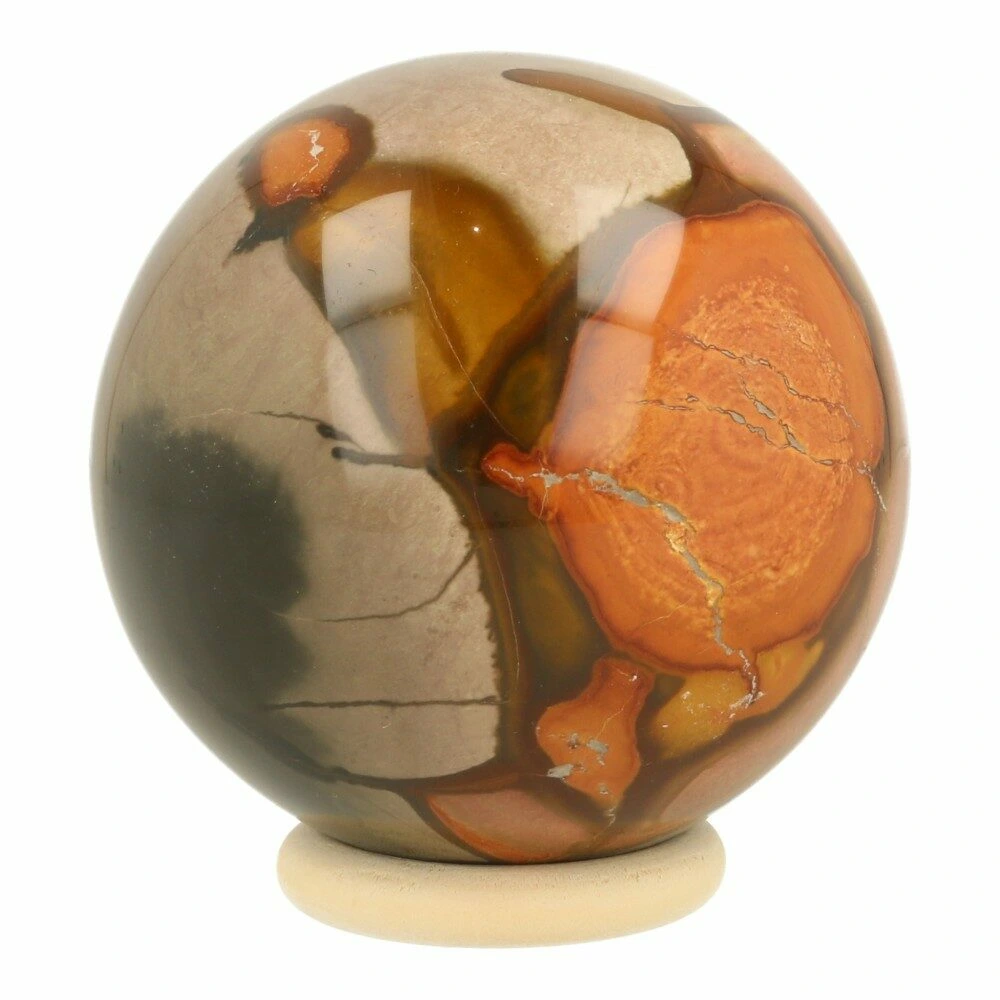 Polychroom jaspis bol 72mm