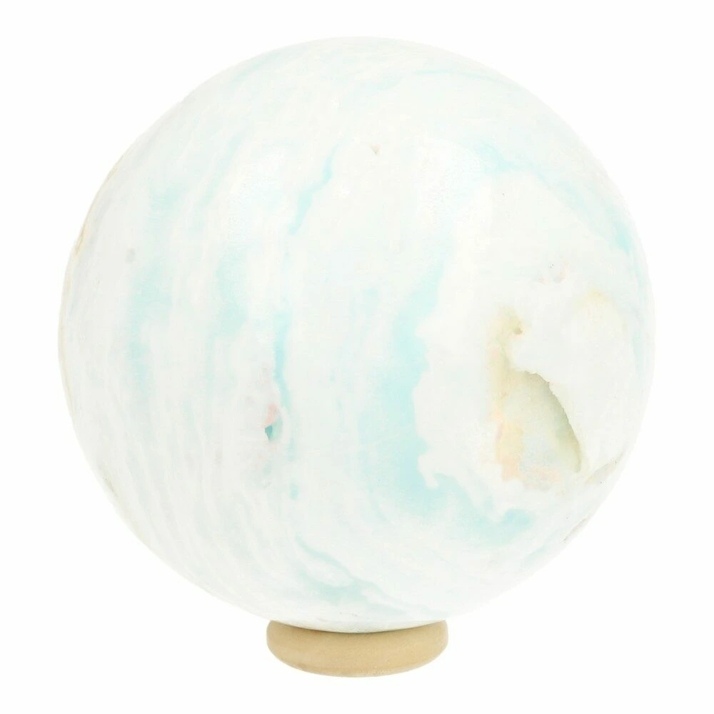 Carribean blue calciet bol 63mm