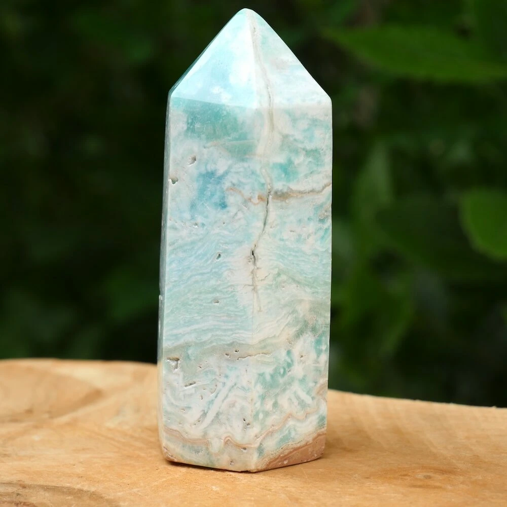 Carribean blue calciet toren 10cm