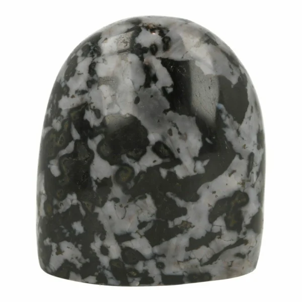 Fraaie gabbro vrije vorm van 69mm hoog