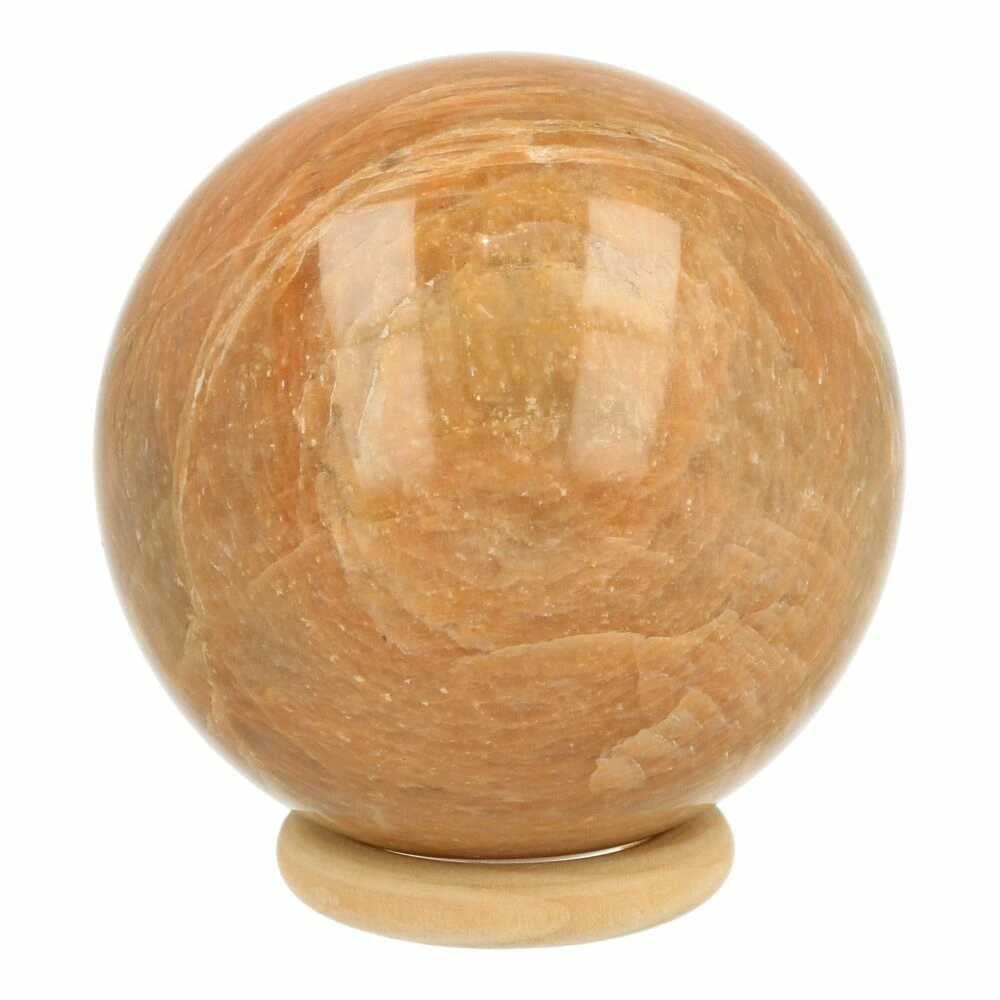 Roze maansteen bol 67mm