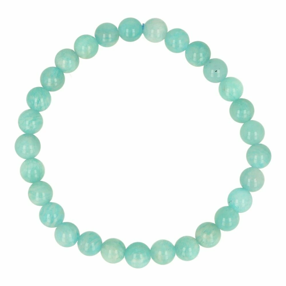 Amazoniet armband 6mm