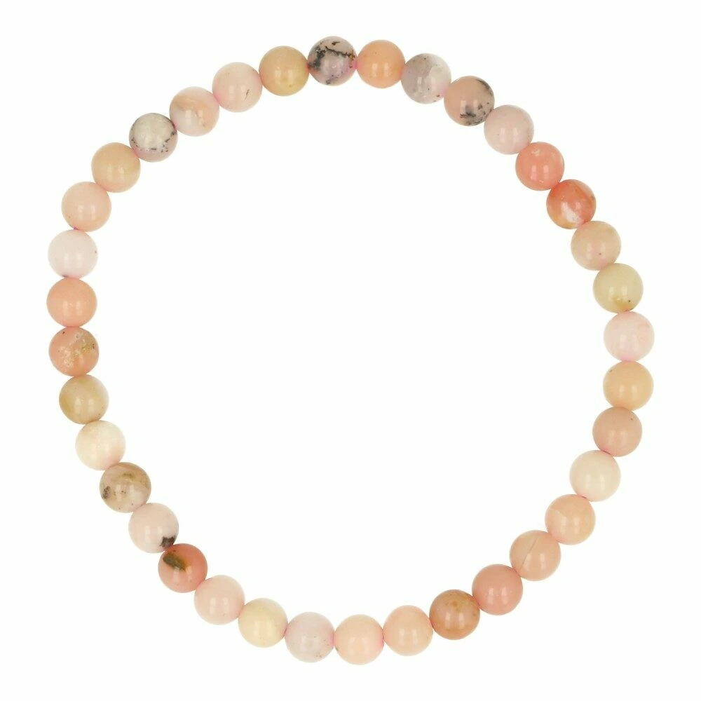 Roze opaal armband 5mm