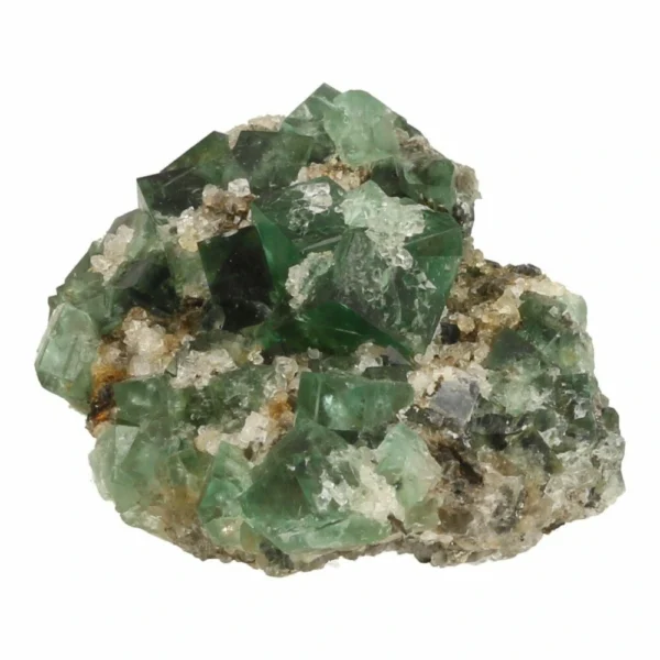 Fraai stukje daglicht fluoriet met kwarts nr12 uit Engeland