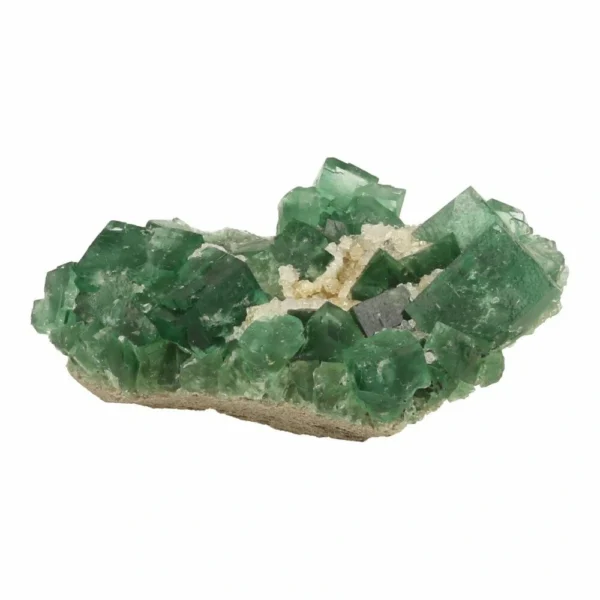 Unieke daglicht fluoriet cluster nr1 op matrix uit Engeland