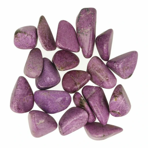 Fraaie stichtiet trommelsteen van 2,5-3cm lang