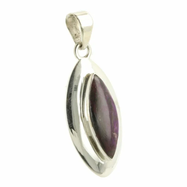 sugiliet hanger in zilver nr1