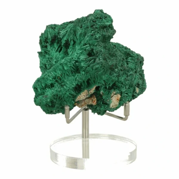 Bijzondere fluwelen malachiet op standaard nummer 7