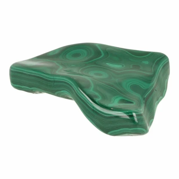 Bijzonder fraaie malachiet gepolijst van 13cm lang 'nr12'