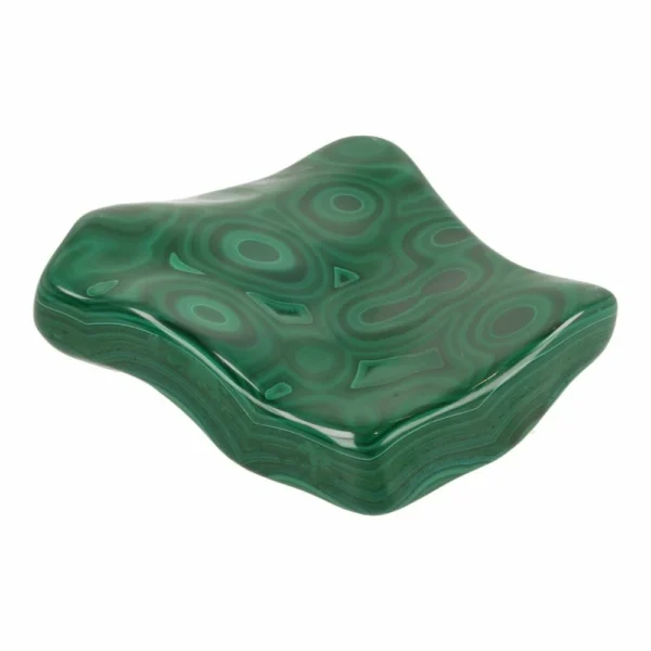 Fraai groot stuk gepolijste malachiet nr15 uit Congo