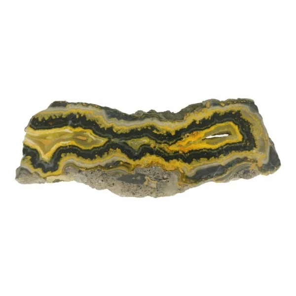 Fraaie Bumblebee jaspis schijf uit Indonesië nr1