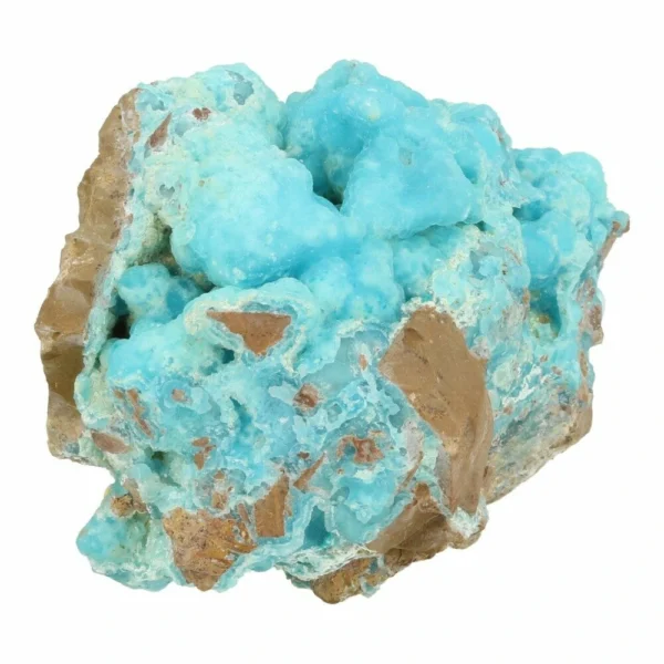 A-kwaliteit blauwe hemimorfiet cluster nr3 uit Congo