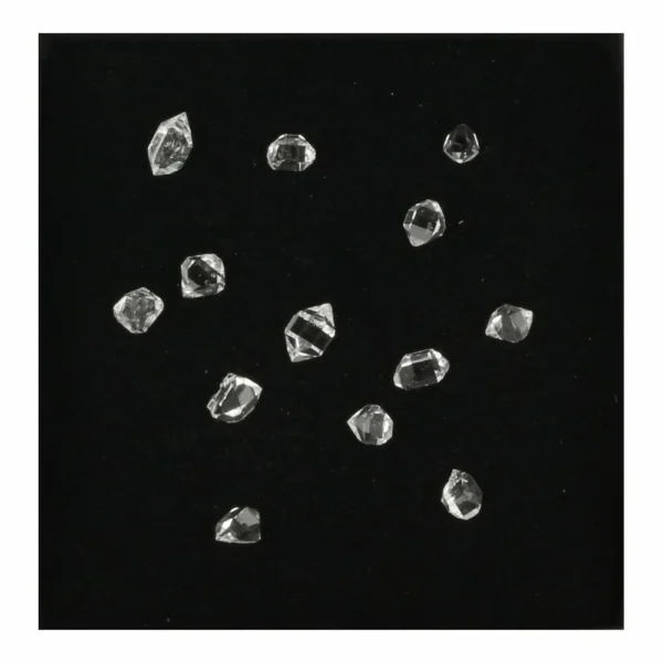 A-kwaliteit heldere Pakistaanse Herkimer diamond kristallen van 5-10mm lang