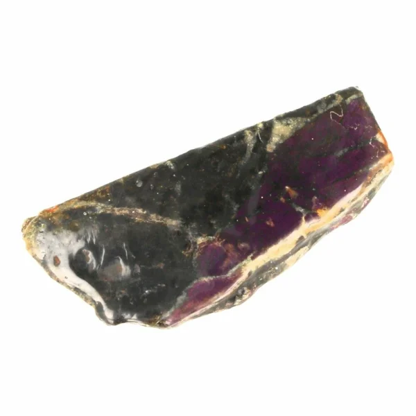 Mooi stukje gepolijste purpuriet met paarse glans nr2