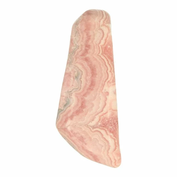 Fraaie langwerpige rhodochrosiet knuffelsteen nr6