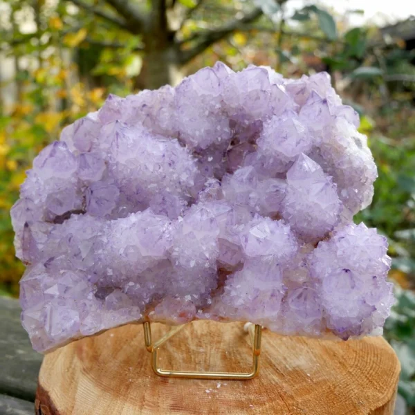 A-kwaliteit spiritkwarts cluster groot 'nr1' uit Zuid-Afrika