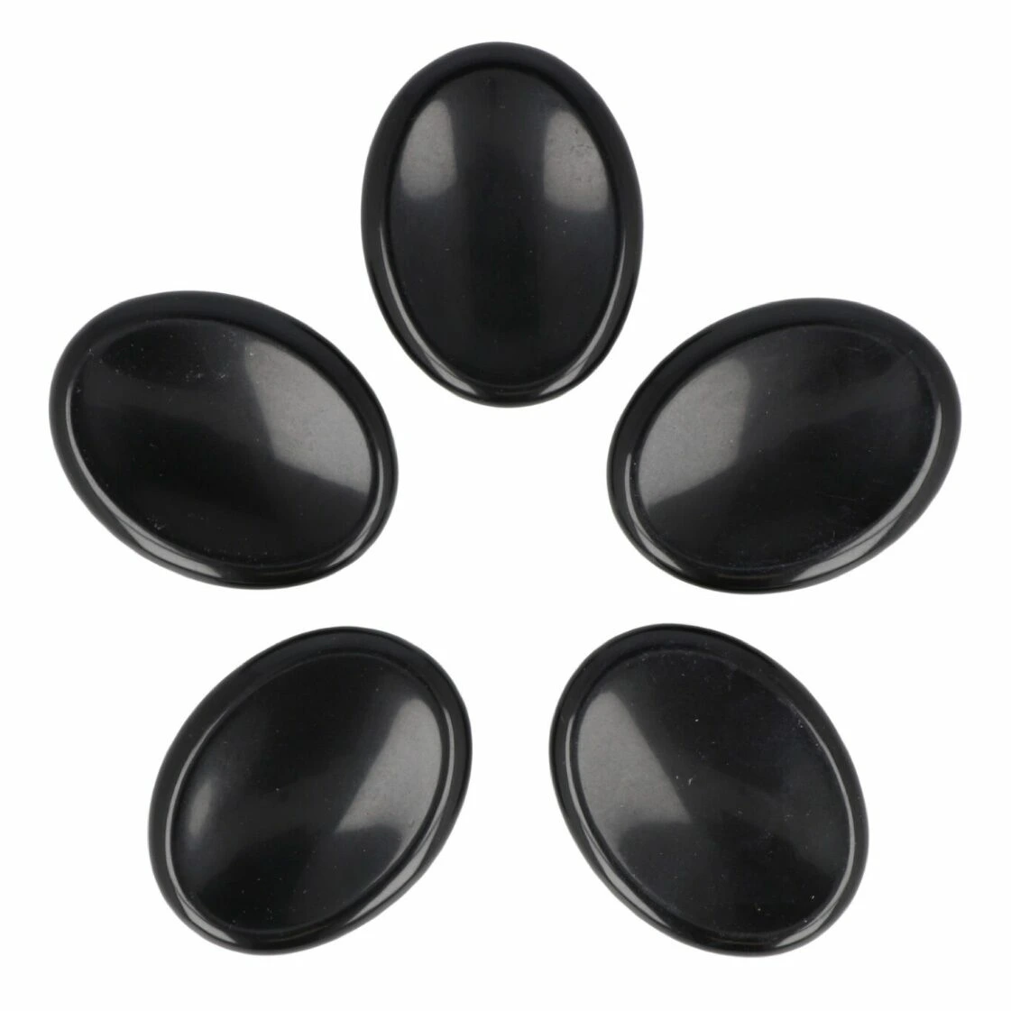 Zwarte obsidiaan zaksteen