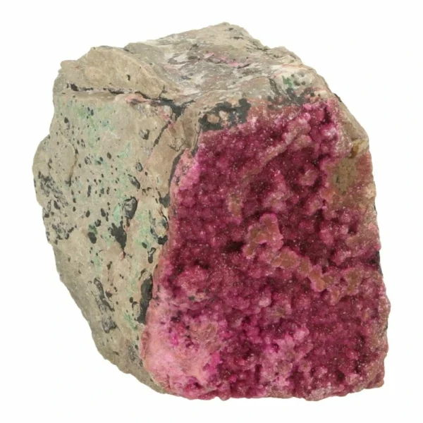 Prachtige roze cobalto calciet ruw nr18 van 6cm breed