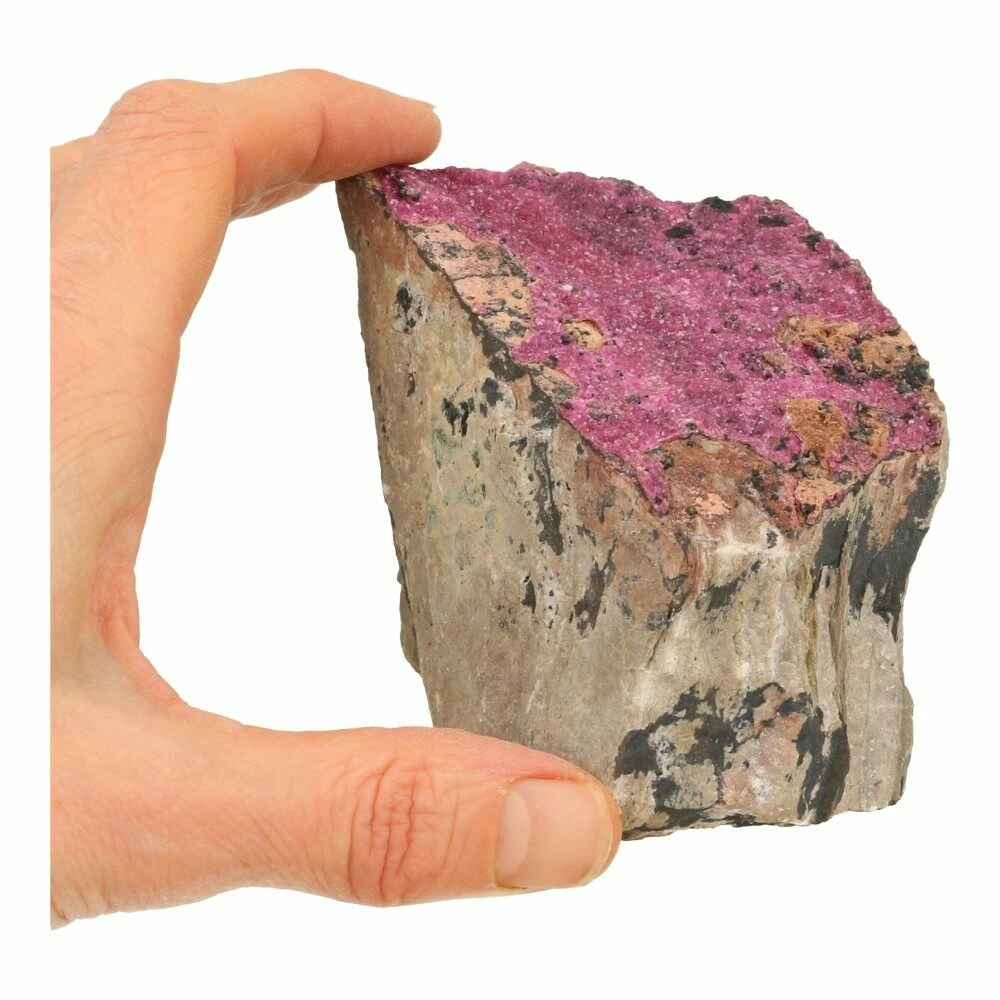 Fraai helder roze cobalto calciet ruw nr4 uit Congo