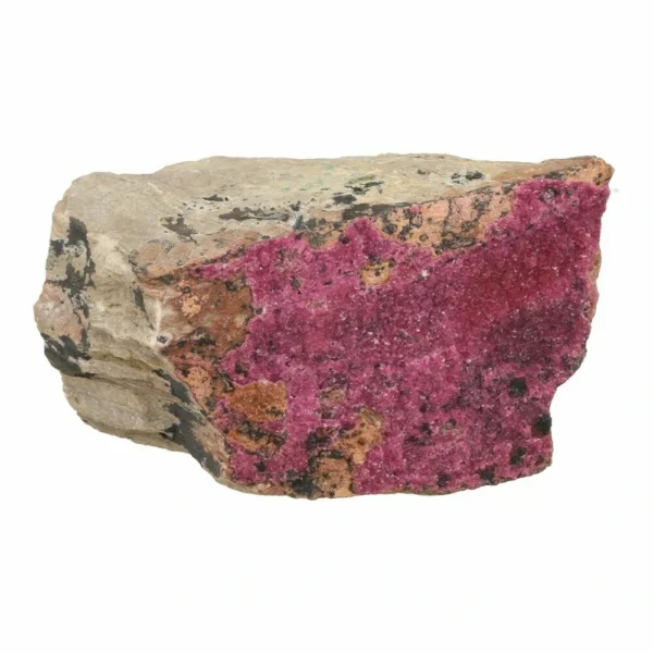 Mooie felroze cobalto calciet ruw nr4 uit Congo