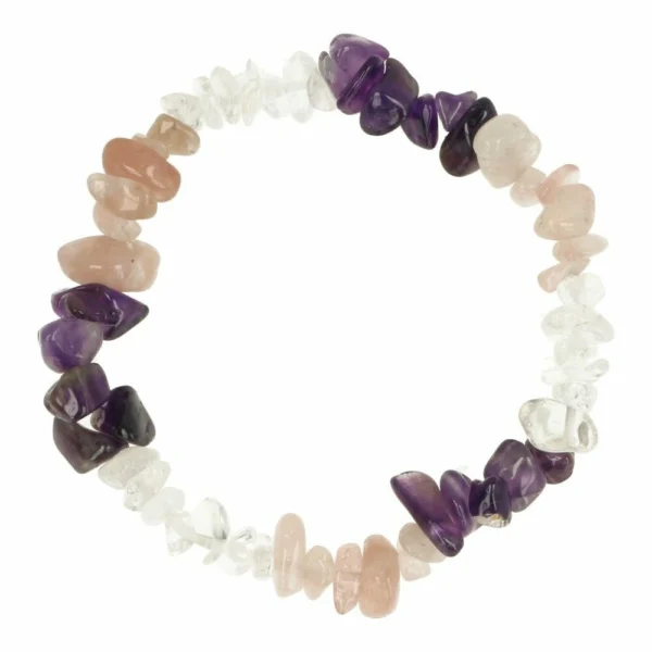 Fraaie gouden driehoek armband split