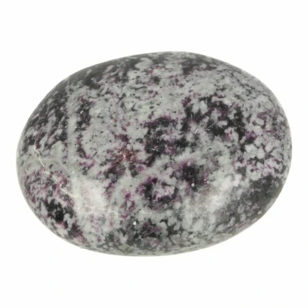 Fraaie kammereriet knuffelsteen nr1 van 5,8cm lang uit India