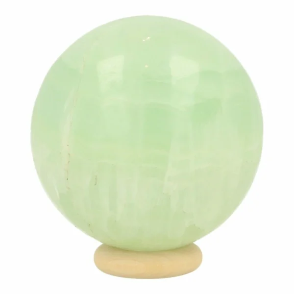 Frisgroene pistache calciet bol met diameter van 5cm uit Pakistan